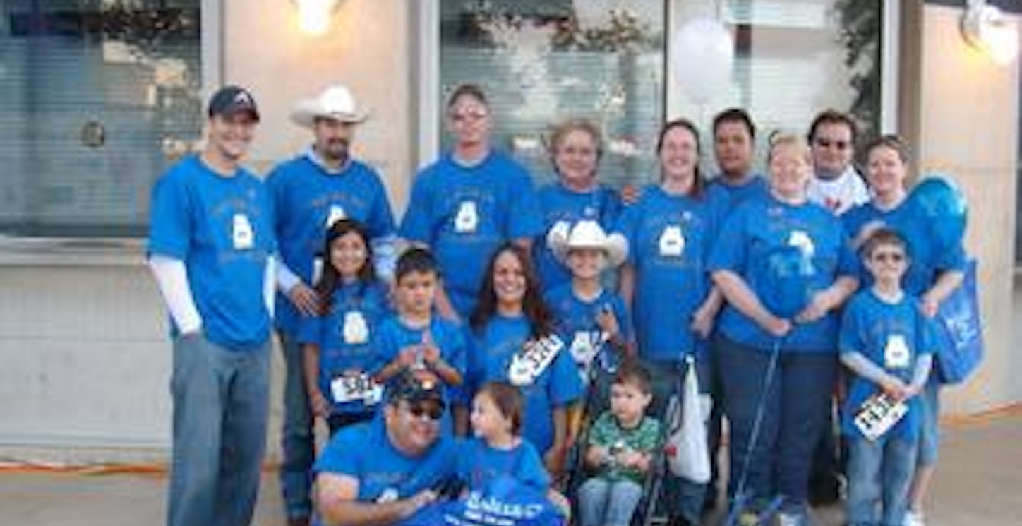Picture of Walk For Autism 2011 Custom T-Shirt Design Walk For Autism 2011 T-Shirt Photo